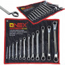 OX-3245 Set Of Curved Wrenches 12 Pcs, 6-32 Mm