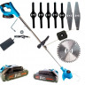 BX-141 Cordless Grass Trimmer 2x24 V. Battery-2.5 A/Hour