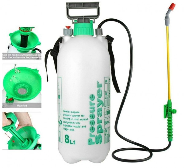 FT-679 Пневматичний Обприскувач Ручний 8 Лтр.