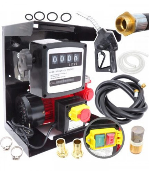 BX-5057 Заправочная Станция - Топливный Насос 40 Л/Мин, 600 Вт.