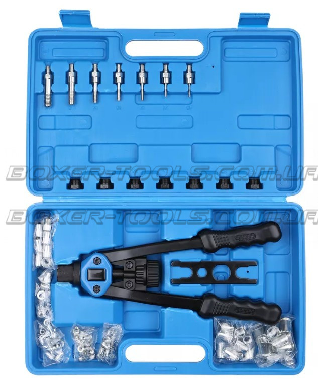 Hand Riveter For Threaded Rivets M3; M4; M5; M6; M8; M10; M12