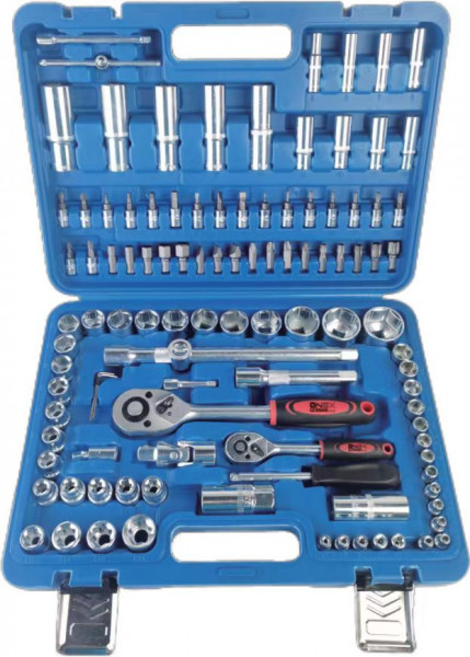 OX-250M Set Of Tools 1/2" & 1/4" 108 Pcs