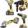 BX-187Y Cordless Tool Set 4 in 1 48v, 5ah. (Screwdriver, Screwdriver, Perforator
