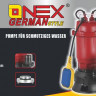 OX-9998 Submersible Drainage Pump 3750 W, With A Float