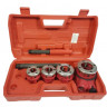 HK-325 Набор Нарезок Трубной Резьбы, 6 Предметов – Красный