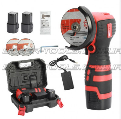 BX-3293 Cordless Mini Grinder 2x18 V – 12500 RPM – 76 mm
