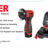BX-3293 Cordless Mini Grinder 2x18 V – 12500 RPM – 76 mm