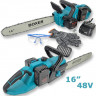 BX-3316 Cordless Chainsaw 16" 2x48 V 5 Ah