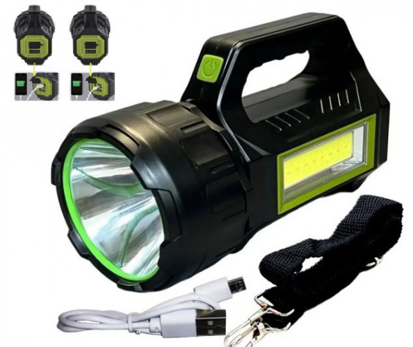 EB-91010 (HEL-T95) Ліхтар Кемпінговий Світлодіодний Переносний З Акумулятором І Вбудованою Сонячною Батареєю