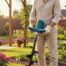 BX-3283 Cordless 2‑In‑1 Tool Earth Auger + Mixer – 2×48 V, 5.0 Ah
